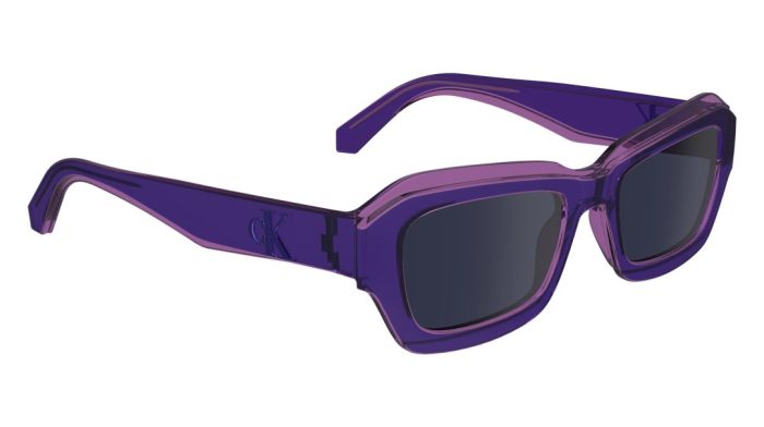 Occhiale CALVIN KLEIN JEANS da Sole PURPLE Unisex 3