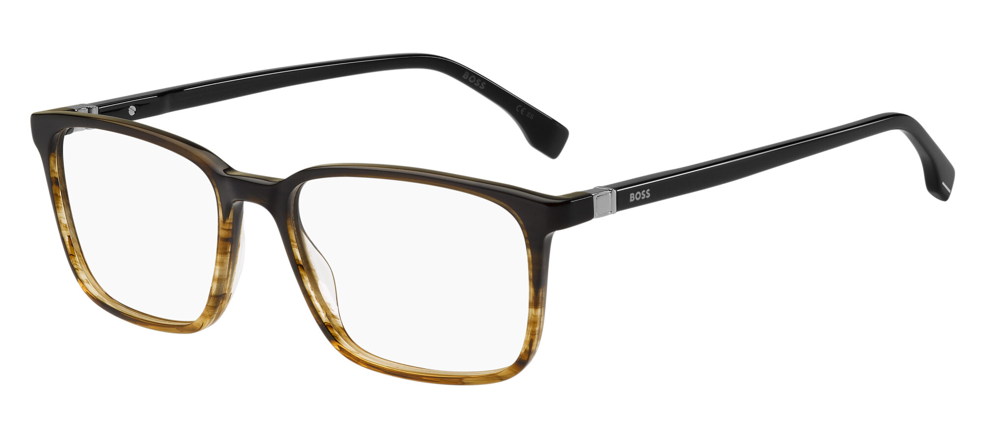 HUGO BOSS - BOSS 1436 BROWN HORN 1 Occhiale HUGO BOSS da Vista Uomo 1