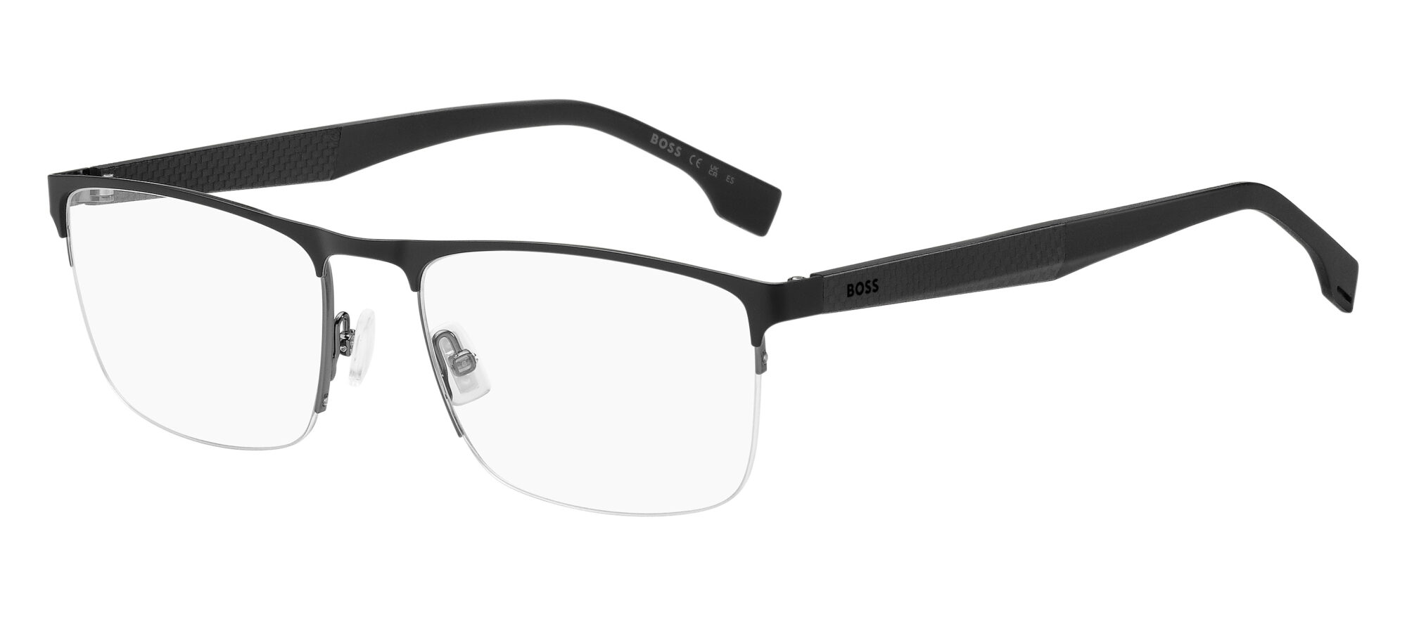 HUGO BOSS - BOSS 1487 BLACK DK RUTHENIUM 1 Occhiale HUGO BOSS da Vista Uomo 1