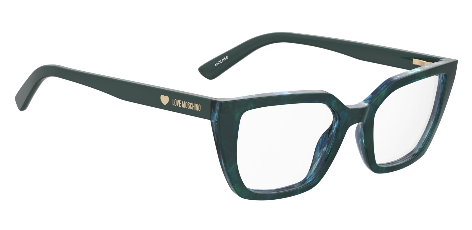 MOSCHINO LOVE - MOL656 GREEN 1 Occhiale MOSCHINO LOVE da Vista Donna 1