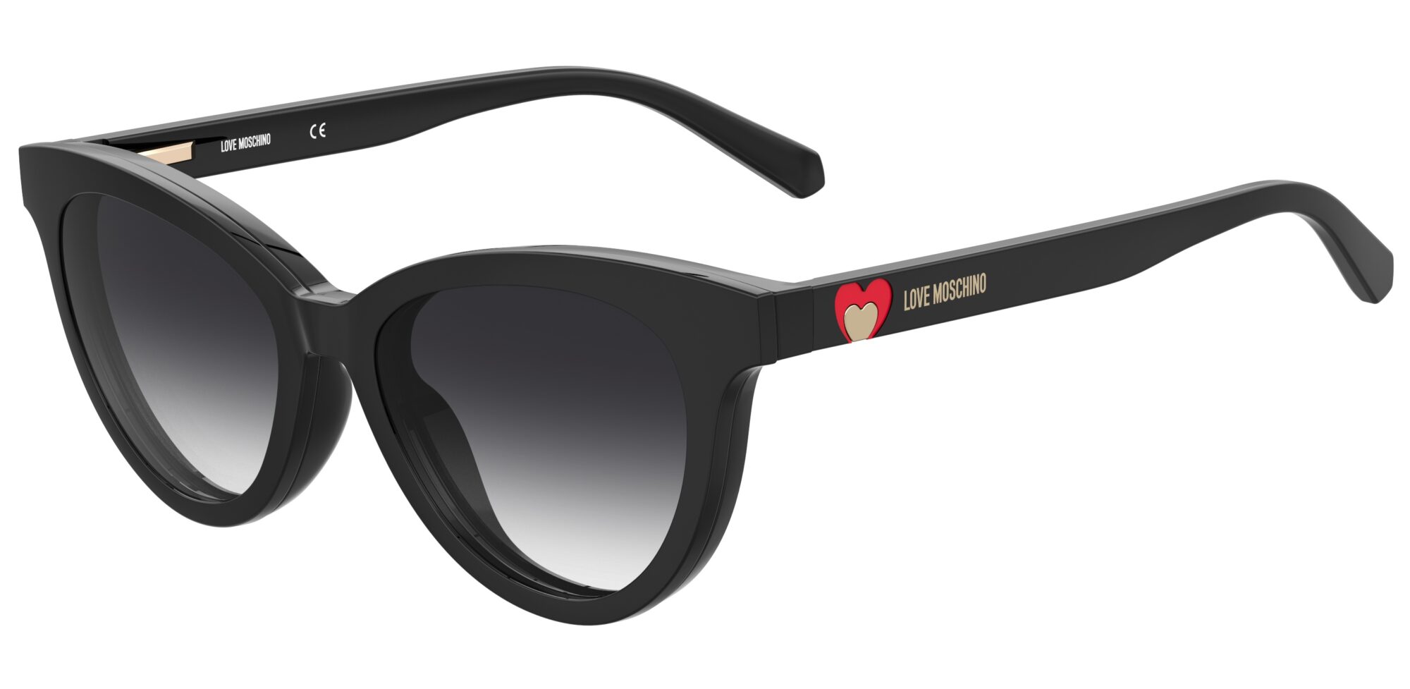 MOSCHINO LOVE - MOL051/CS BLACK 1 Occhiale MOSCHINO LOVE da OPT + CLIP-ON Donna 1