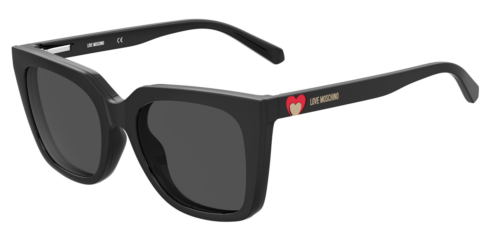 MOSCHINO LOVE - MOL055/CS BLACK 1 Occhiale MOSCHINO LOVE da OPT + CLIP-ON Donna 1