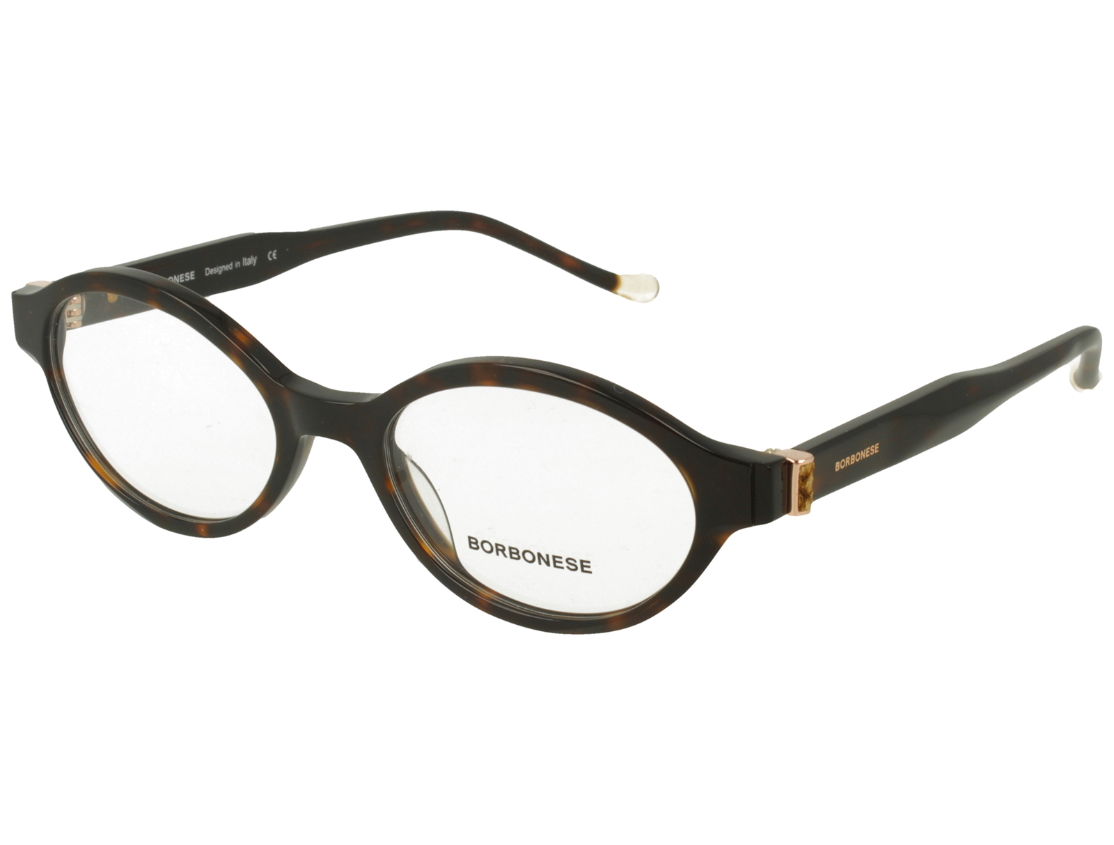 Borbonese BEV.6223.16 DARK AVANAFRONT AND TEMPLE PLASTIC FRAME