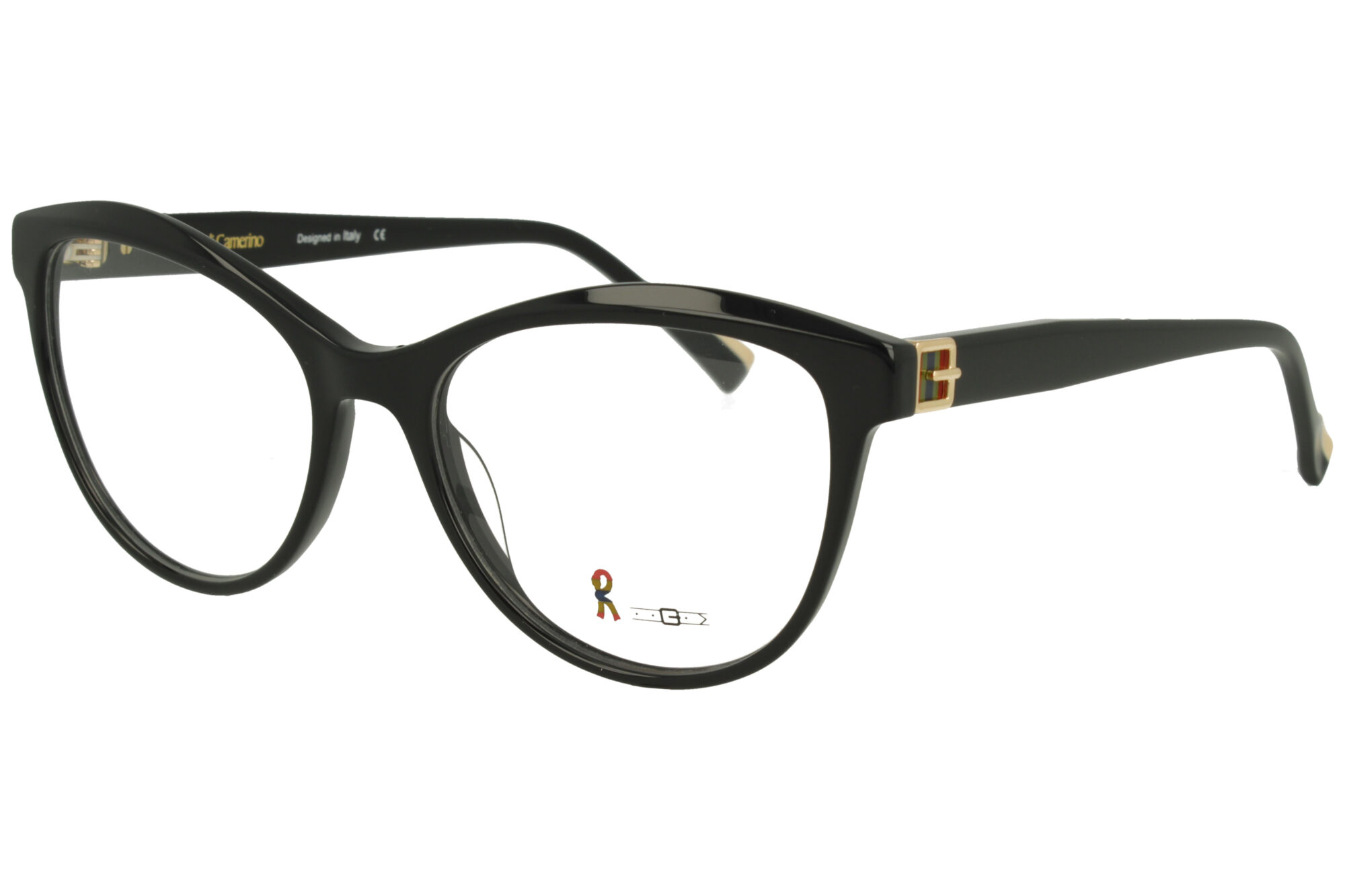 Roberta Di Camerino RDV.327.00 BLACK FRONT/TEMPLE PLAST FRAME