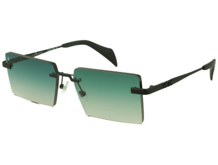 BLACK MATT FRONT/TEMPLE BIGRAD TOURQ. PINK LENSES METAL SUNGLASSES