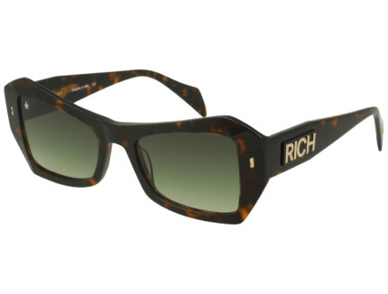 DARK AVANA FRONT/TEMPLE  GR DRK GREEN LENSES PLASTIC SUNGLASSES