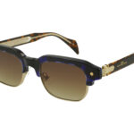 AVANABLU/SHYGOLD FRONT DRKAVANA/XTAL TEMPLE FULL DRK BROWN LENS PLAST SUNGLASS