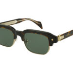 DRKAVANA /SHY GOLD FRONT DRKAVANA/XTAL TEMPLE G15 LENSES PLASTIC SUNGLASSES