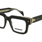 BLACK FRONT BLACK + XTAL INSIDE TEMPLE PLASTIC FRAME