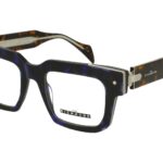 AVANA BLUE FRONT DARK AVANA + XTAL INSIDE TEMPLE PLASTIC FRAME