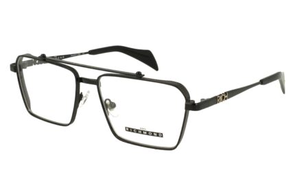BLACK FRONT AND TEMPLE BLACK AC TIP METAL FRAME