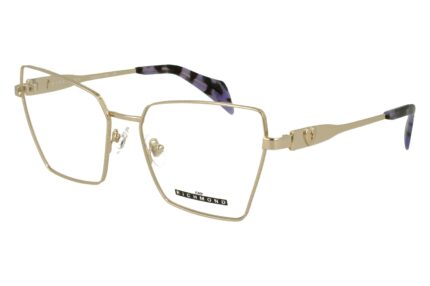 SHINY GOLD FRONT AND TEMPLE PURPLE AVANA AC TIP METAL FRAME