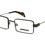 BLACK  MATT FRONT AND TEMPLE AVANA AC ETIP METAL FRAME
