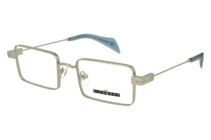 SILVER FRONT AND TEMPLE BLUE OPALINE AC ETIP METAL FRAME