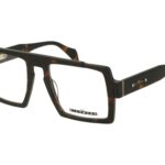 DARK AVANA FRONT AND TEMPLE PLASTIC FRAME