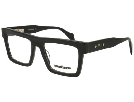 BLACK FRONT AND TEMPLE PLASTIC FRAME