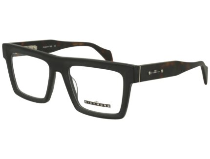 BLACK  MATT FRONT DARK AVANA MATT TEMPLE PLASTIC FRAME