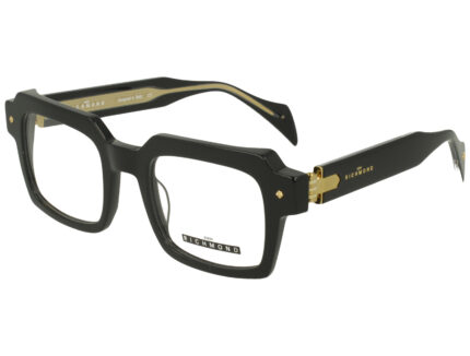 BLACK FRONT BLACK OUT/XTAL IN TEMPLE PLASTIC FRAME