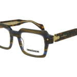 STRIP BROWN/BLU WOOD EFF FRONT DRK AVANA WOOD EFF OUT/XTAL IN TEMPLE PLAST FRAME