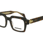 DARK AVANA FRONT DARK AVANA OUT/XTAL IN TEMPLE PLASTIC FRAME