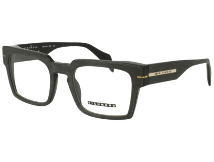 BLACK MATT  EFFECT WOOD FRONT AND TEMPLE PLASTIC FRAME