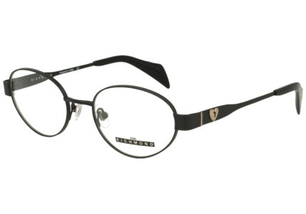 BLACK DEMI MATT+SHINY GOLD FRONT/TEMPLE BLACK ETIPS METAL FRAME
