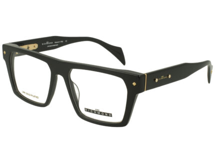 BLACK FRONT XTALTEMPLE + 24K GOLD PLATED  PLASTIC FRAME