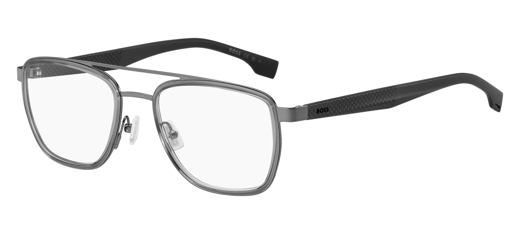 HUGO BOSS - BOSS 1583 GREY DARK RUTHENIUM 1 Occhiale HUGO BOSS da Vista Uomo 1