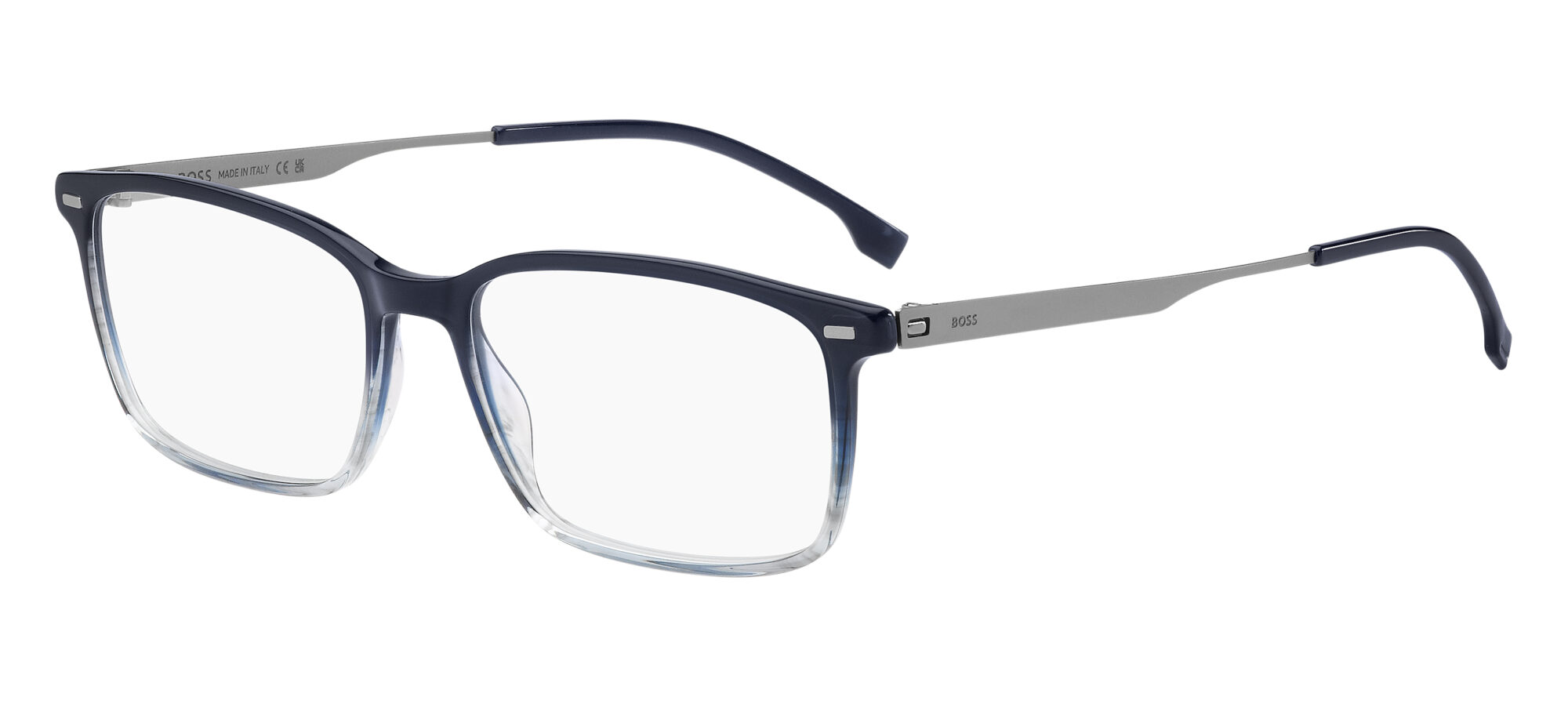 HUGO BOSS - BOSS 1643 BLUE HORN RUTHENIUM 1 Occhiale HUGO BOSS da Vista Uomo 1