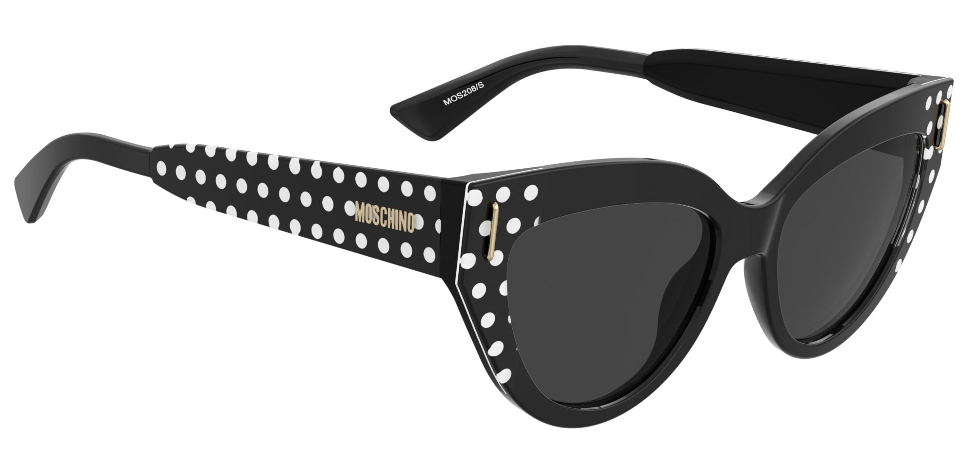 MOSCHINO - MOS208/S PATTERN BLACK 1 Occhiale MOSCHINO da Sole Donna 1