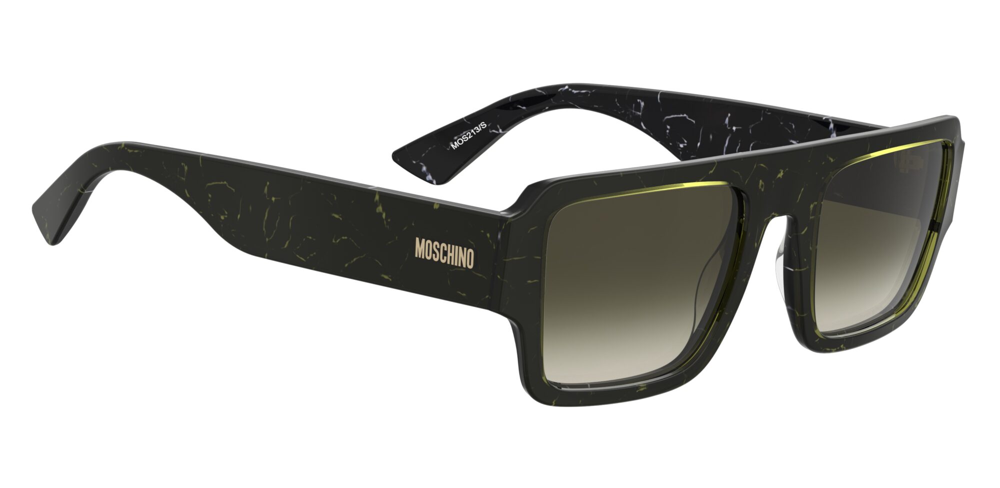 MOSCHINO - MOS213/S GREEN MARBLE BLACK 1 Occhiale MOSCHINO da Sole Unisex 1