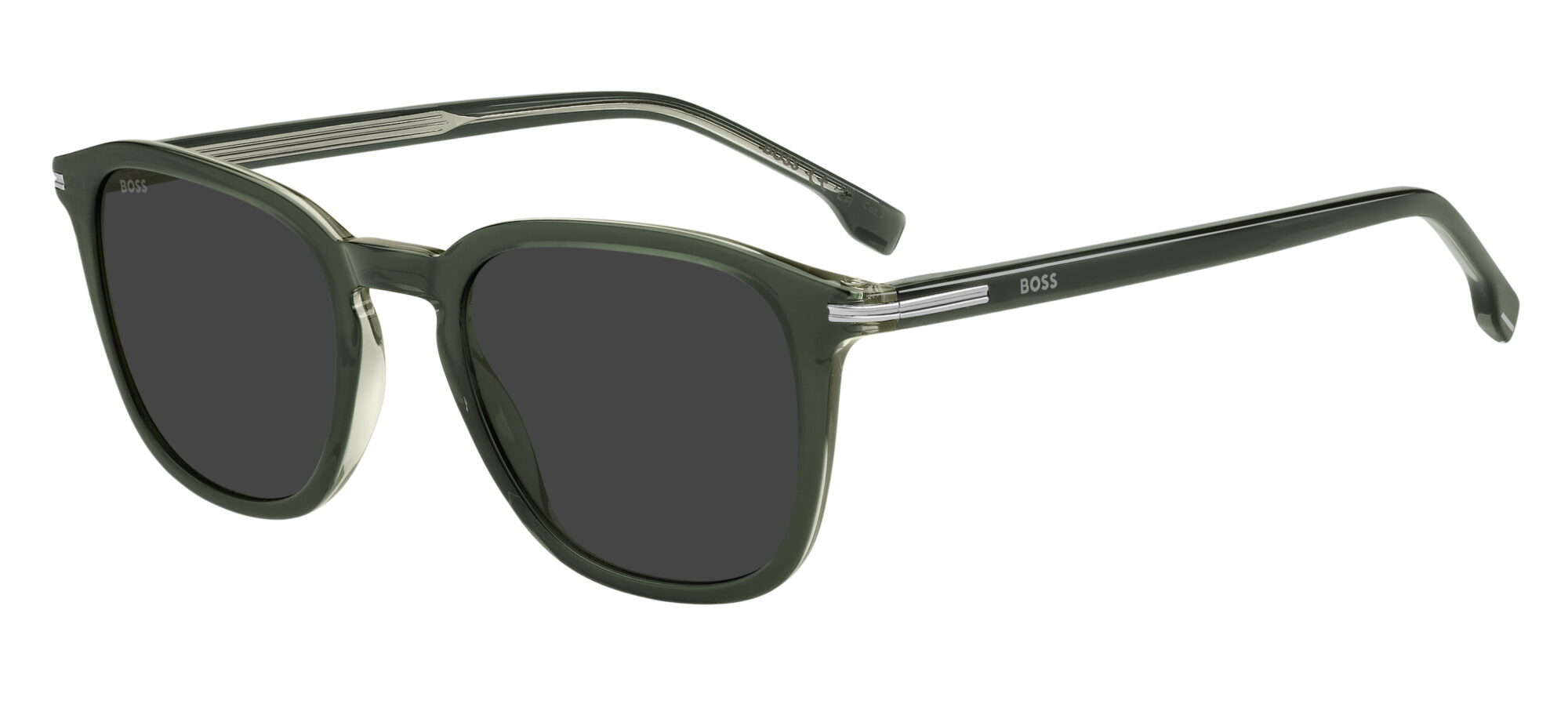 HUGO BOSS - BOSS 1845/S GREEN GREY 1 Occhiale HUGO BOSS da Sole Uomo 1