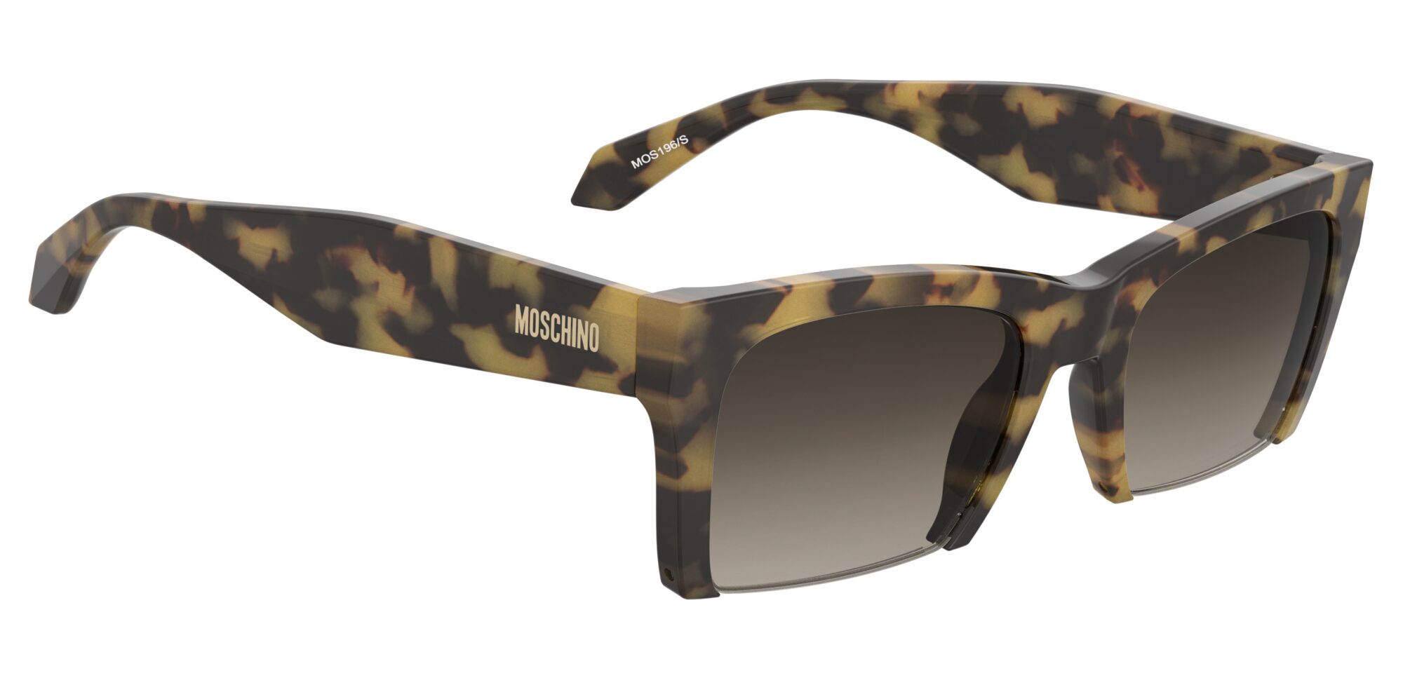 MOSCHINO - MOS196/S YELLOW HAVANA 1 Occhiale MOSCHINO da Sole Donna 1