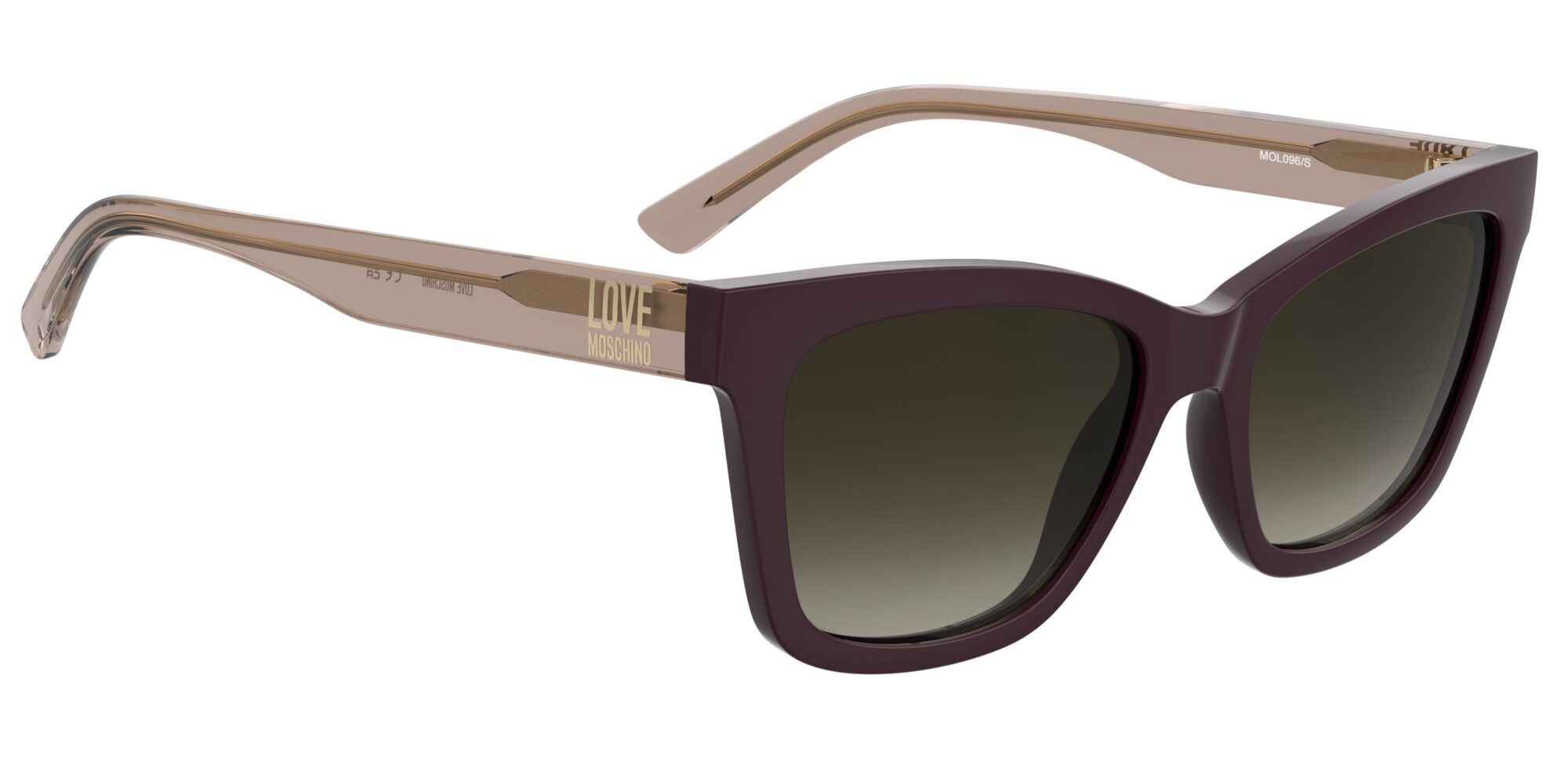 MOSCHINO LOVE - MOL096/S PLUM 1 Occhiale MOSCHINO LOVE da Sole Donna 1