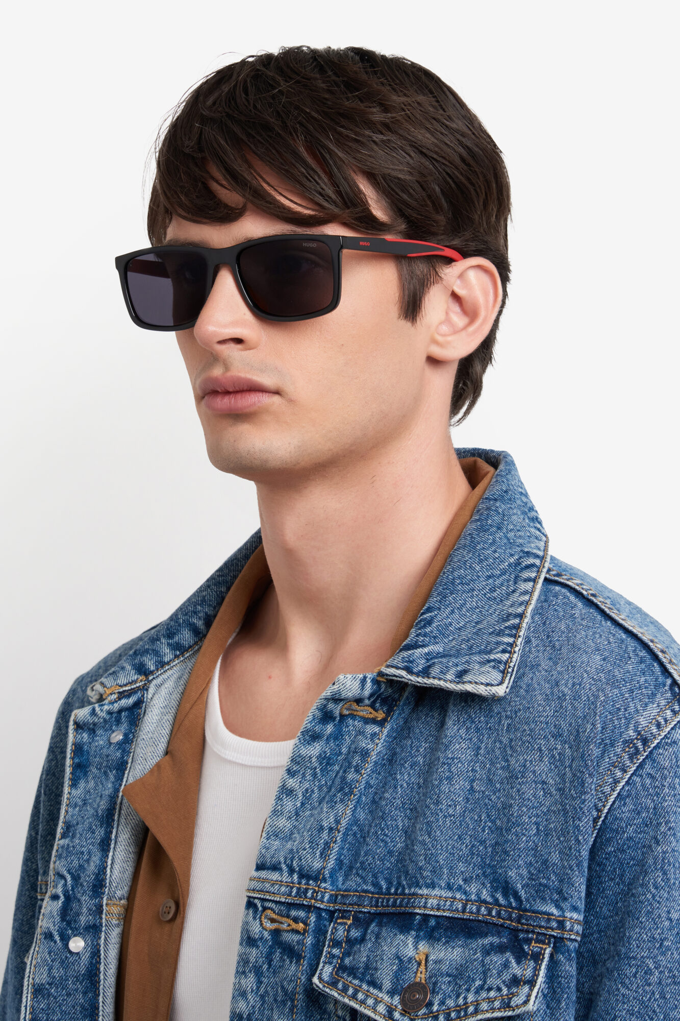 HUGO - HG 1337/S BLACK 1 Occhiale HUGO da Sole Uomo 1