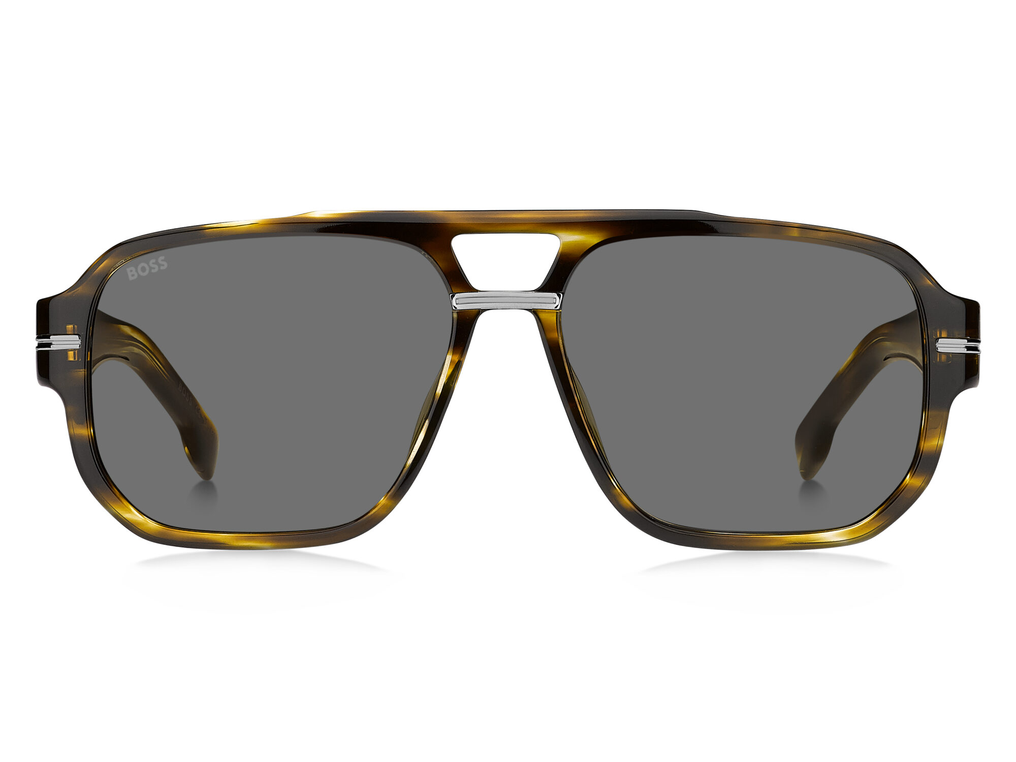 HUGO BOSS - BOSS 1718/S STRIPED BROWN 1 Occhiale HUGO BOSS da Sole Uomo 1