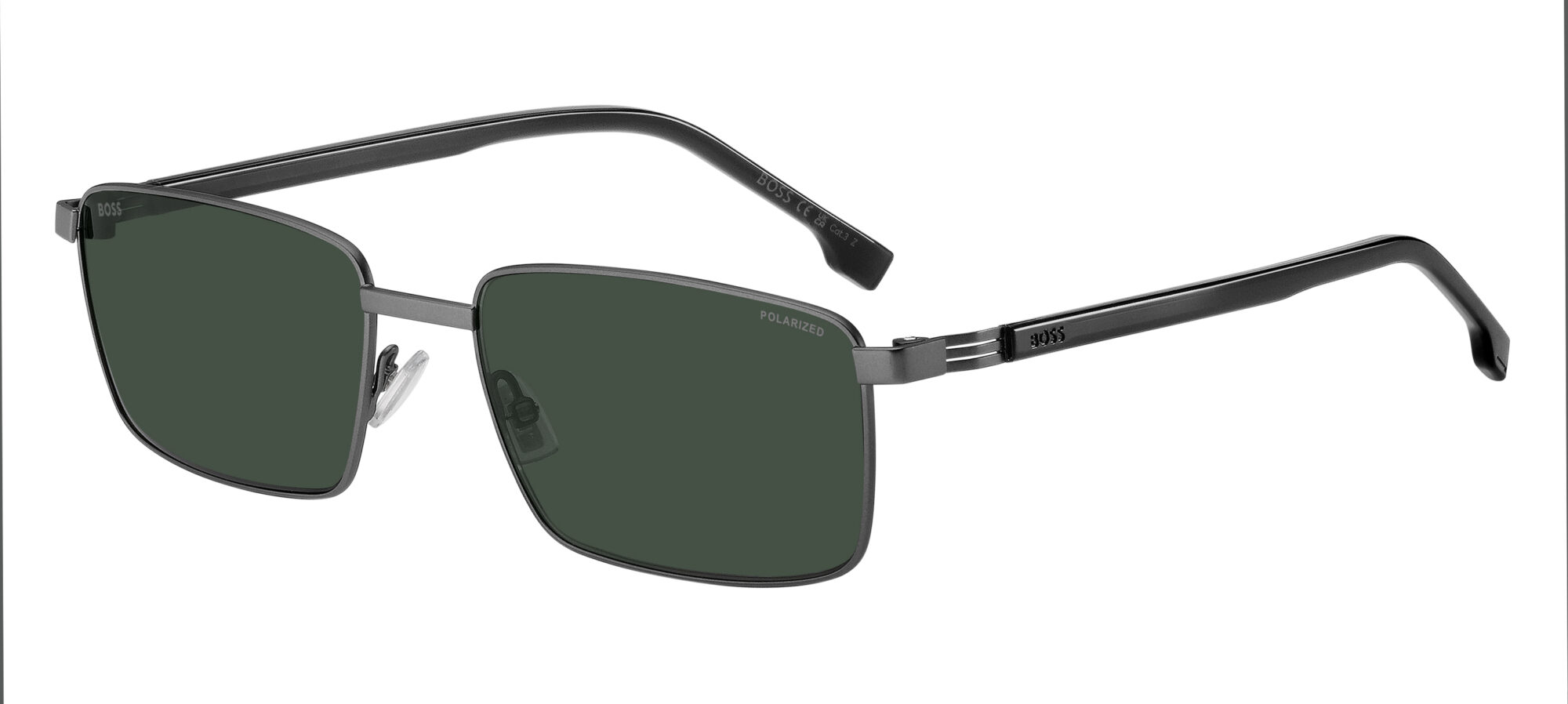HUGO BOSS - BOSS 1700/S MATTE DARK RUTHENIUM GREY 1 Occhiale HUGO BOSS da Sole Uomo 1
