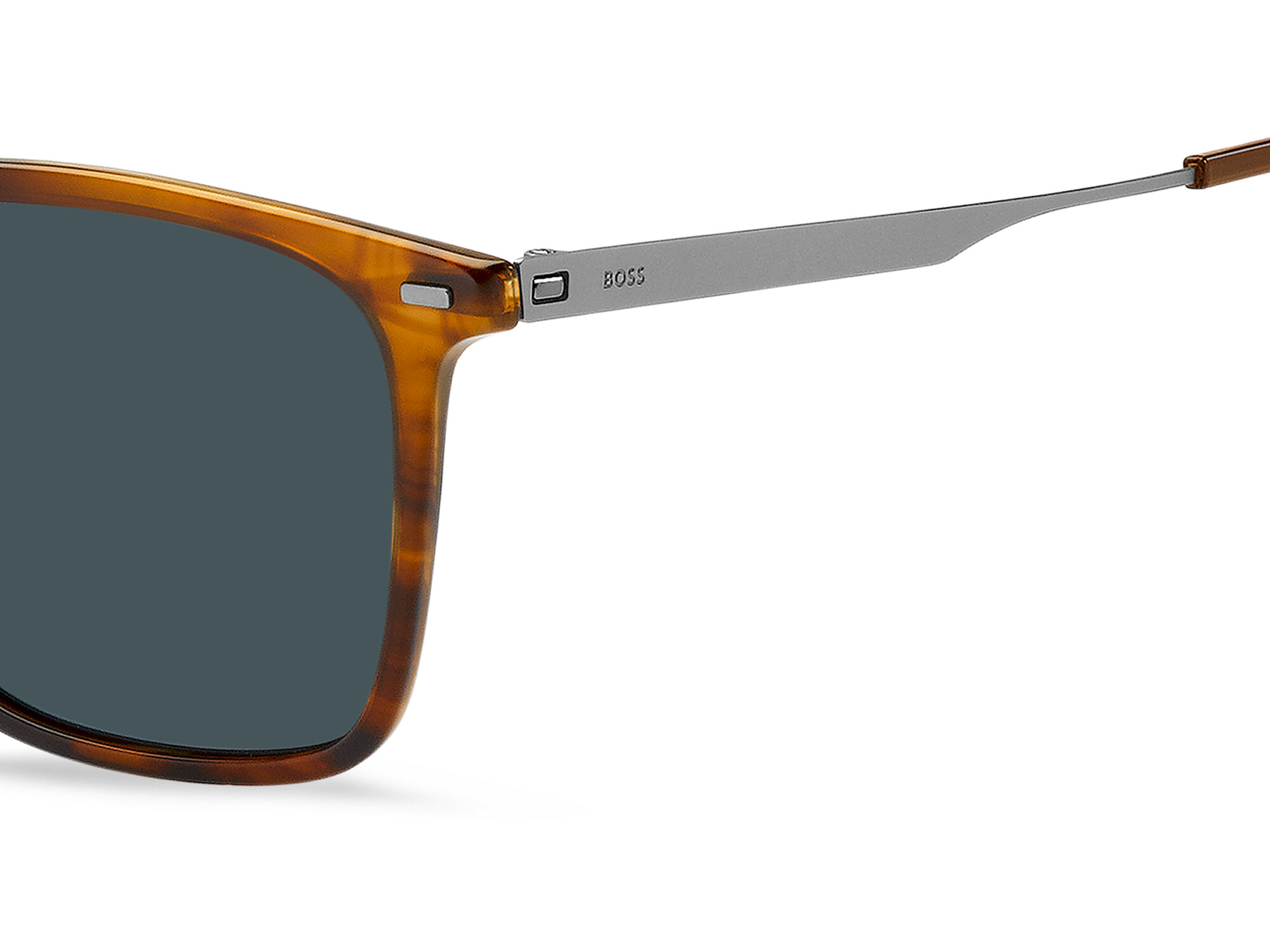 HUGO BOSS - BOSS 1694/S BROWN HORN RUTHENIUM 1 Occhiale HUGO BOSS da Sole Uomo 1