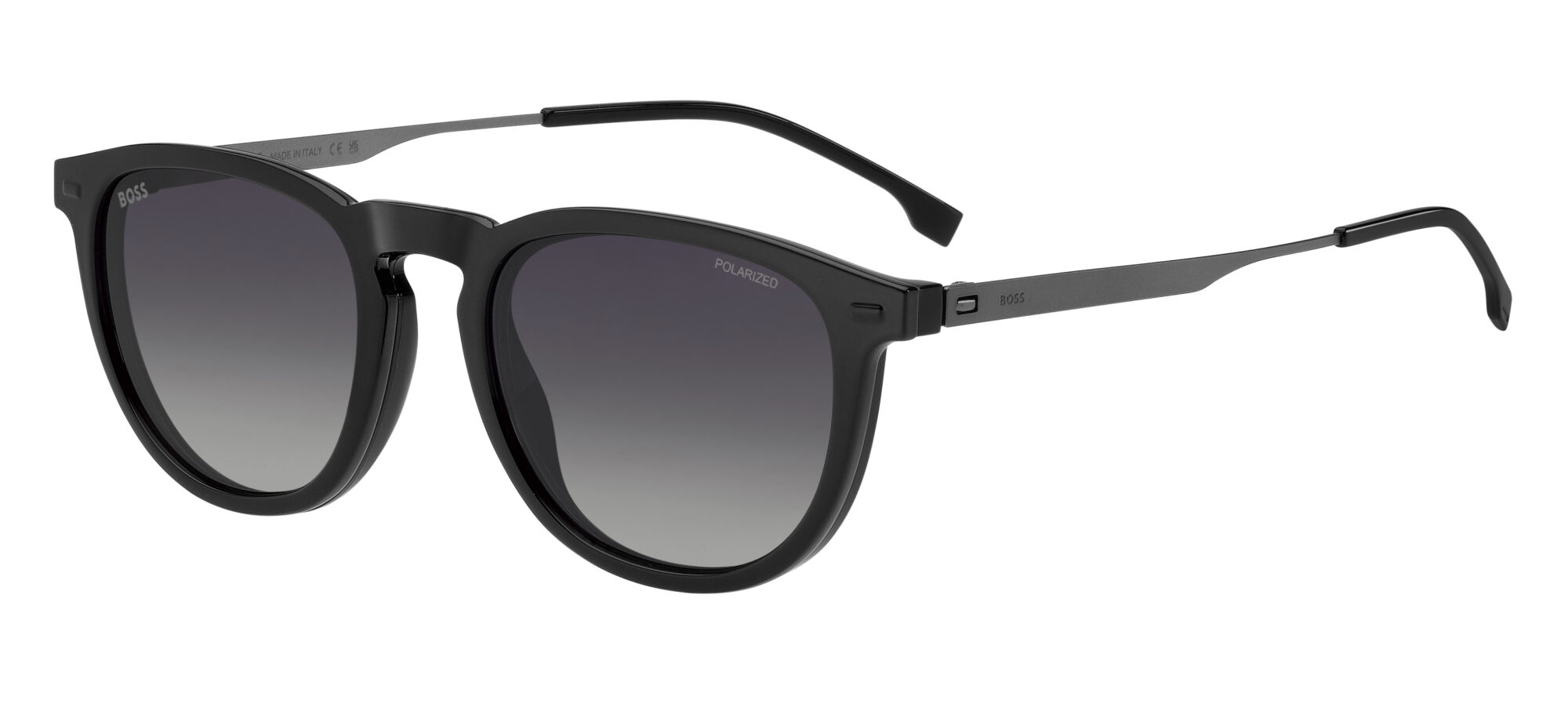 HUGO BOSS - BOSS 1640/CS BLACK RUTHENIUM 1 Occhiale HUGO BOSS da OPT + CLIP-ON Uomo 1
