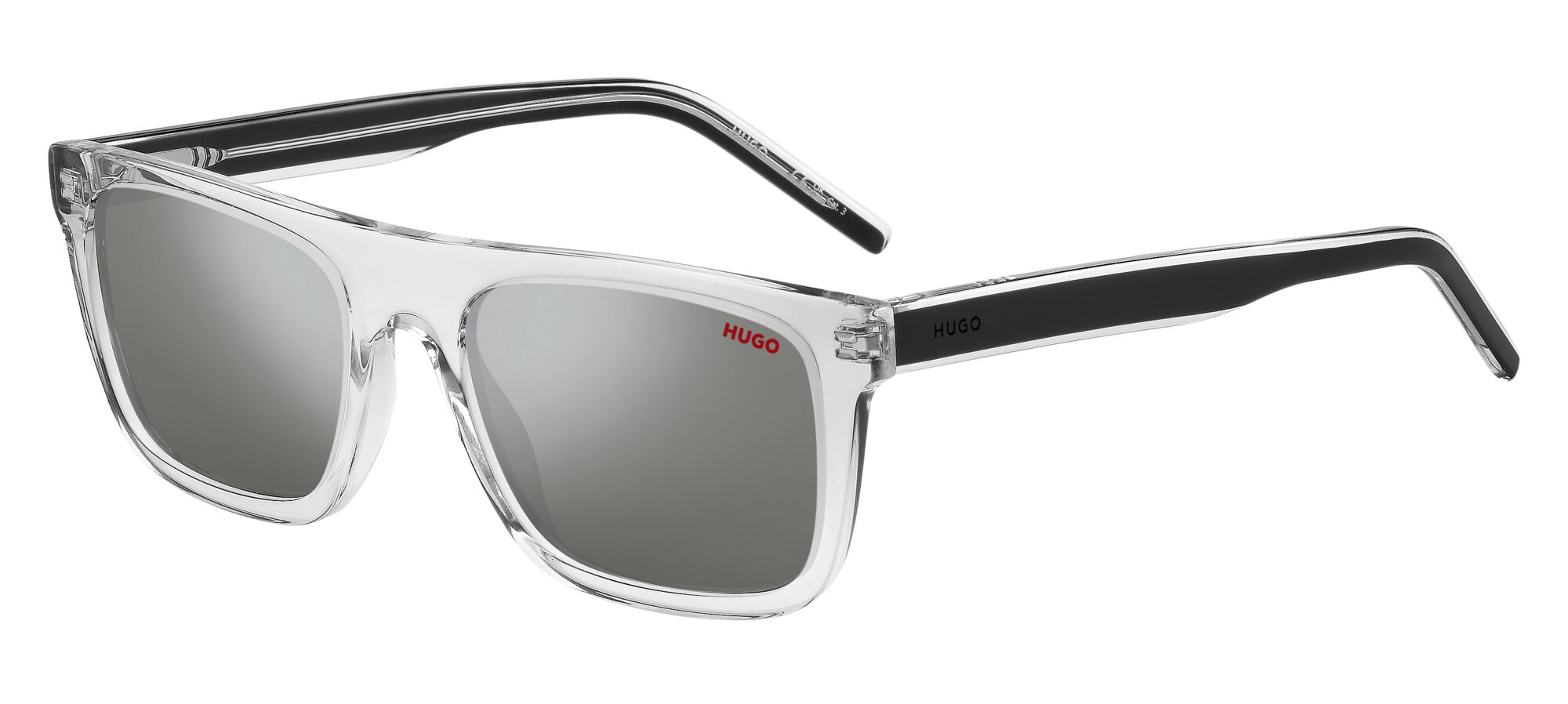HUGO - HG 1297/S CRYSTAL BLACK 1 Occhiale HUGO da Sole Unisex 1