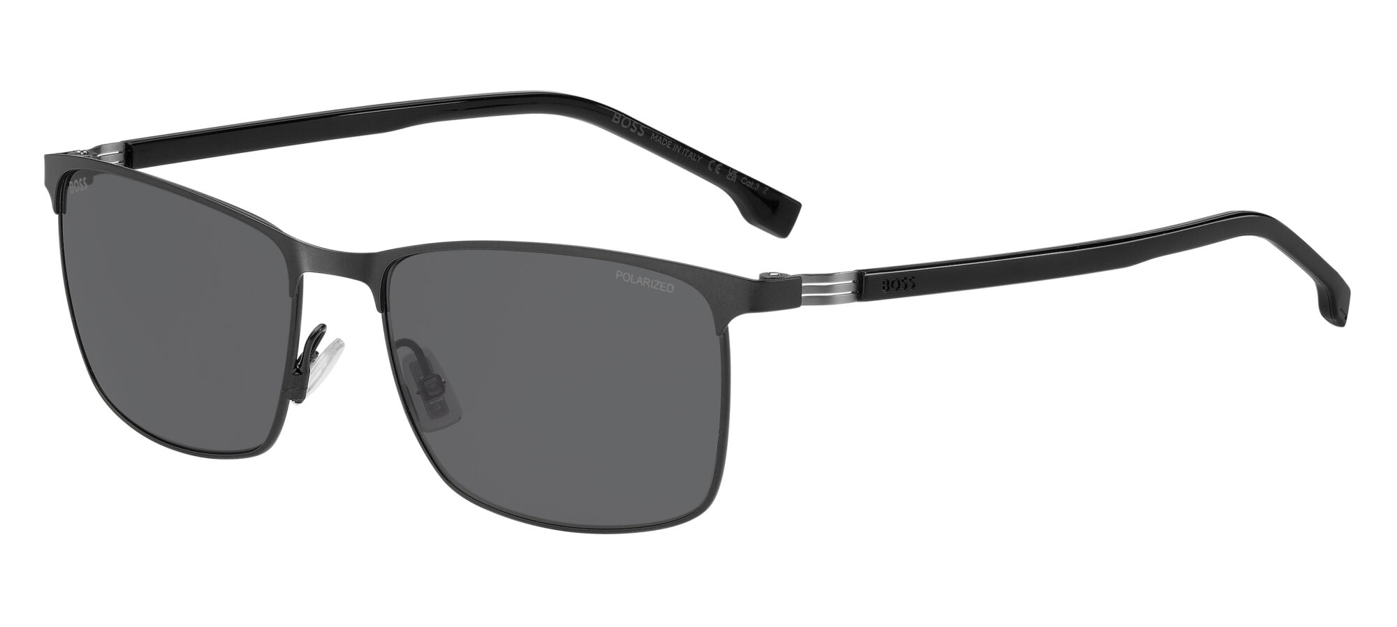 HUGO BOSS - BOSS 1635/S MATTE RUTHENIUM BLACK 1 Occhiale HUGO BOSS da Sole Uomo 1