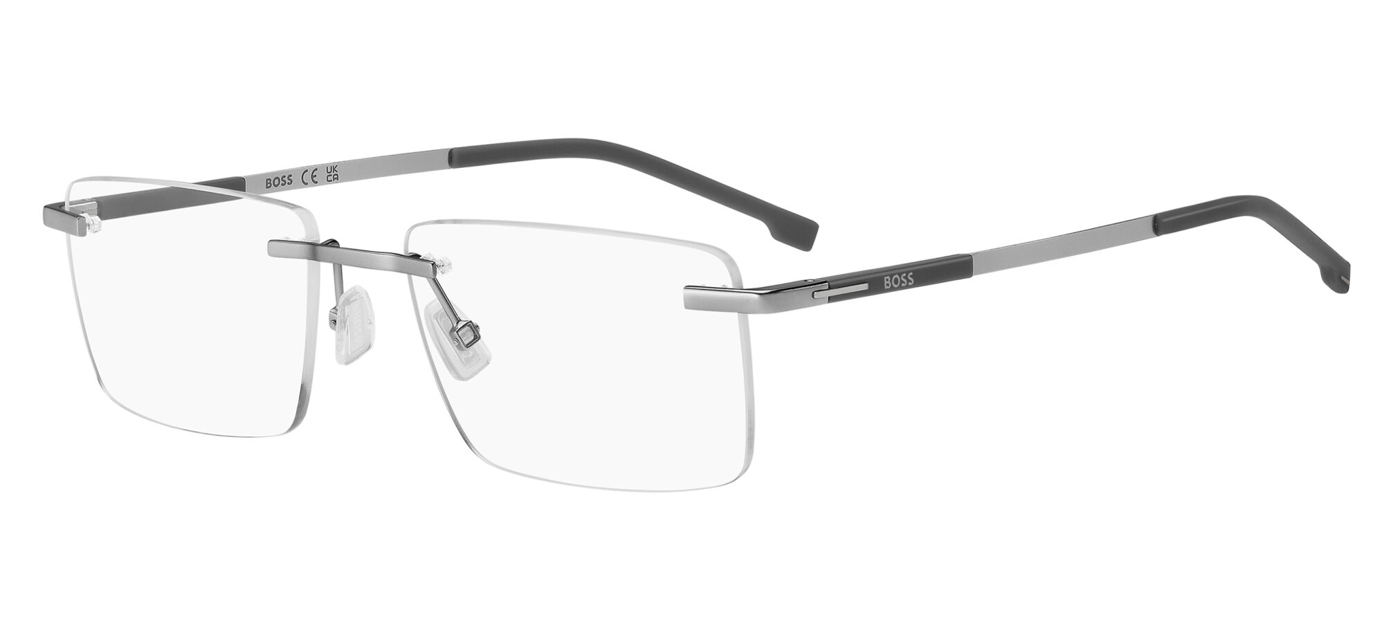 HUGO BOSS - BOSS 1904 MATTE RUTHENIUM 1 Occhiale HUGO BOSS da Vista Uomo 1