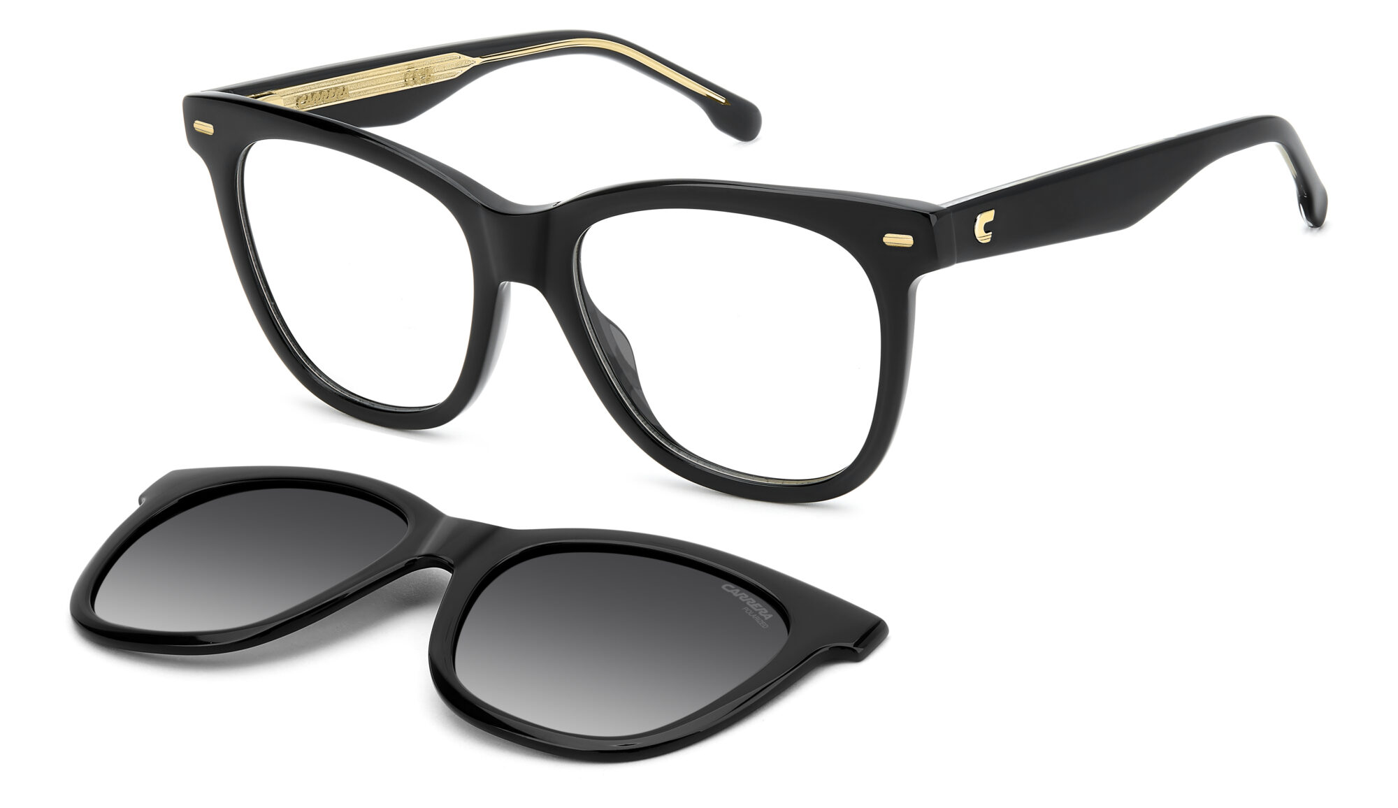 CARRERA - CA 3098/C BLACK 1 Occhiale CARRERA da OPT + CLIP-ON Donna 1