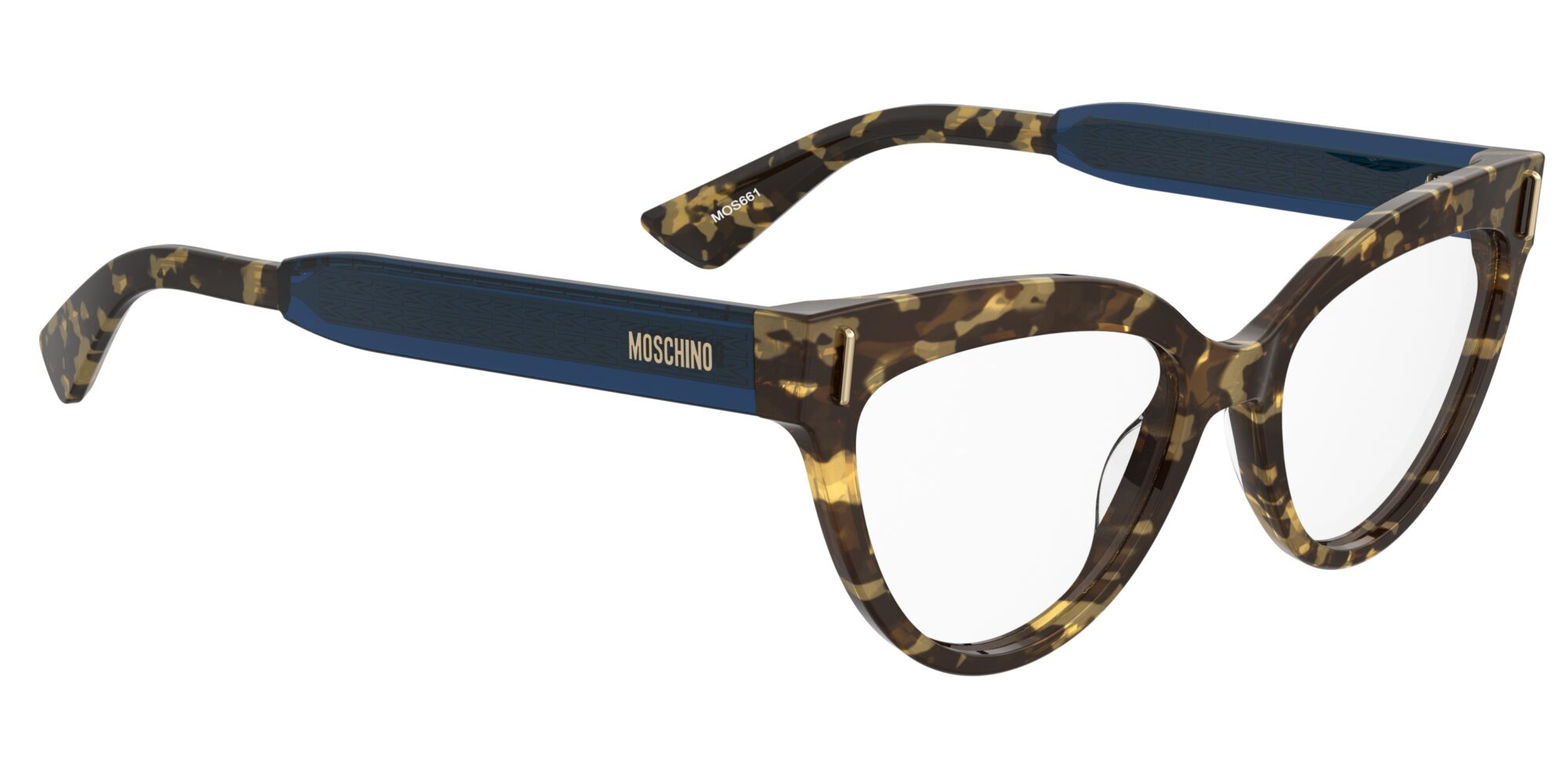 MOSCHINO - MOS661 HAVANA BLUE 1 Occhiale MOSCHINO da Vista Donna 1