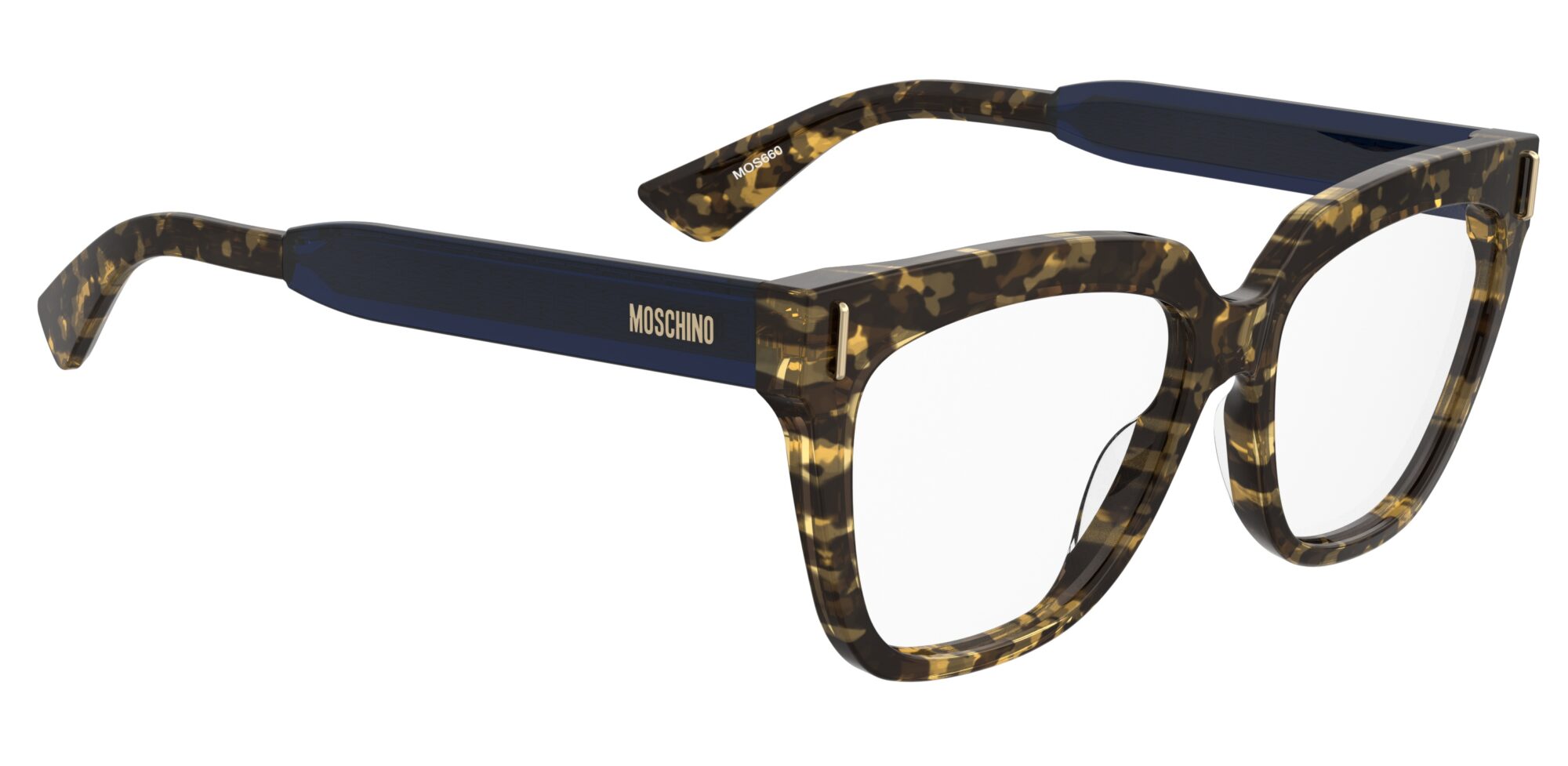 MOSCHINO - MOS660 HAVANA BLUE 1 Occhiale MOSCHINO da Vista Donna 1
