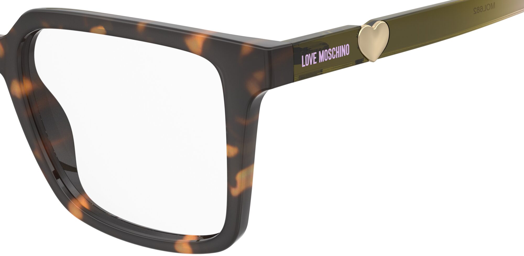 MOSCHINO LOVE - MOL682 HAVANA 1 Occhiale MOSCHINO LOVE da Vista Donna 1