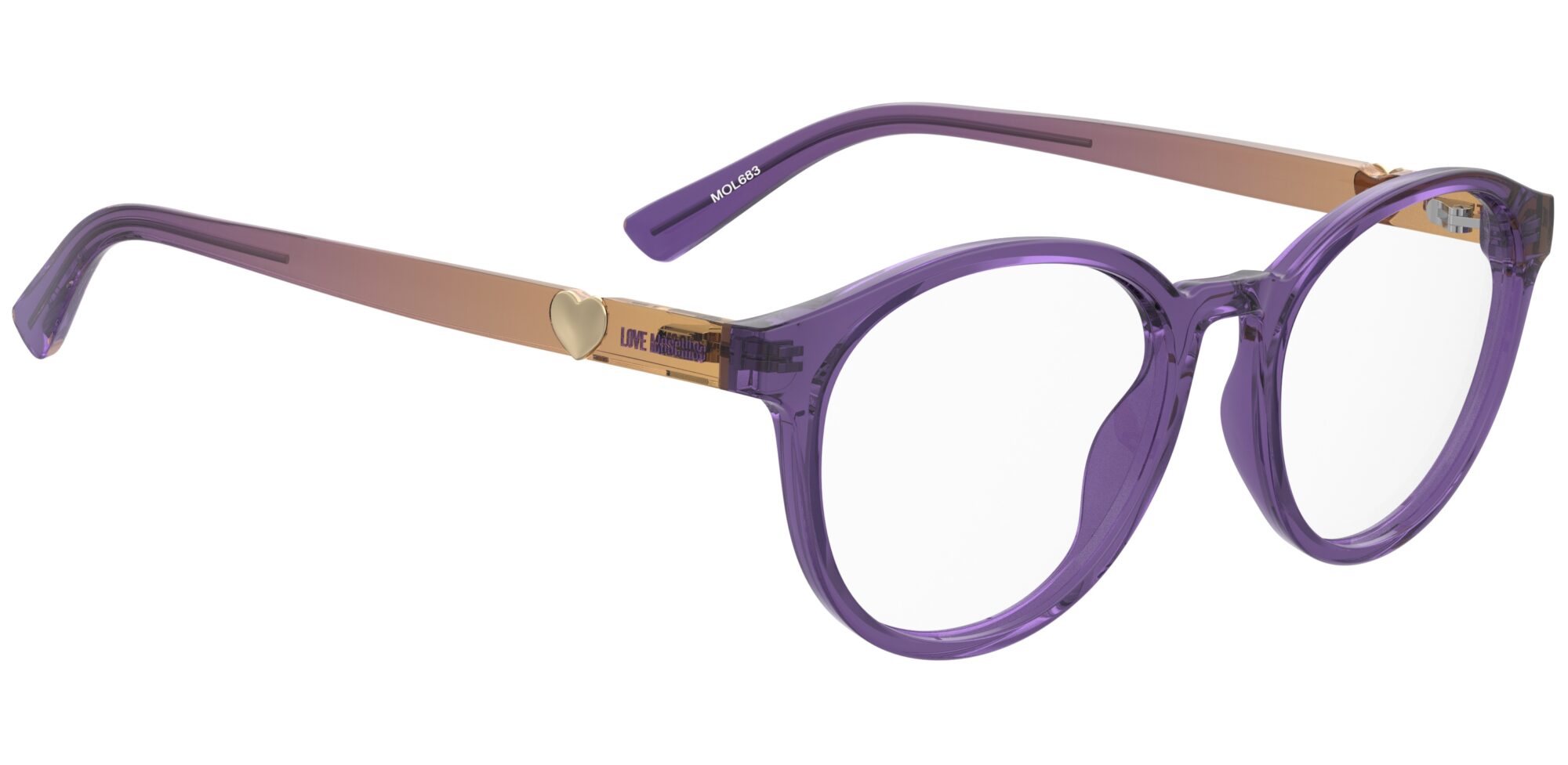 MOSCHINO LOVE - MOL683 VIOLET 1 Occhiale MOSCHINO LOVE da Vista Donna 1