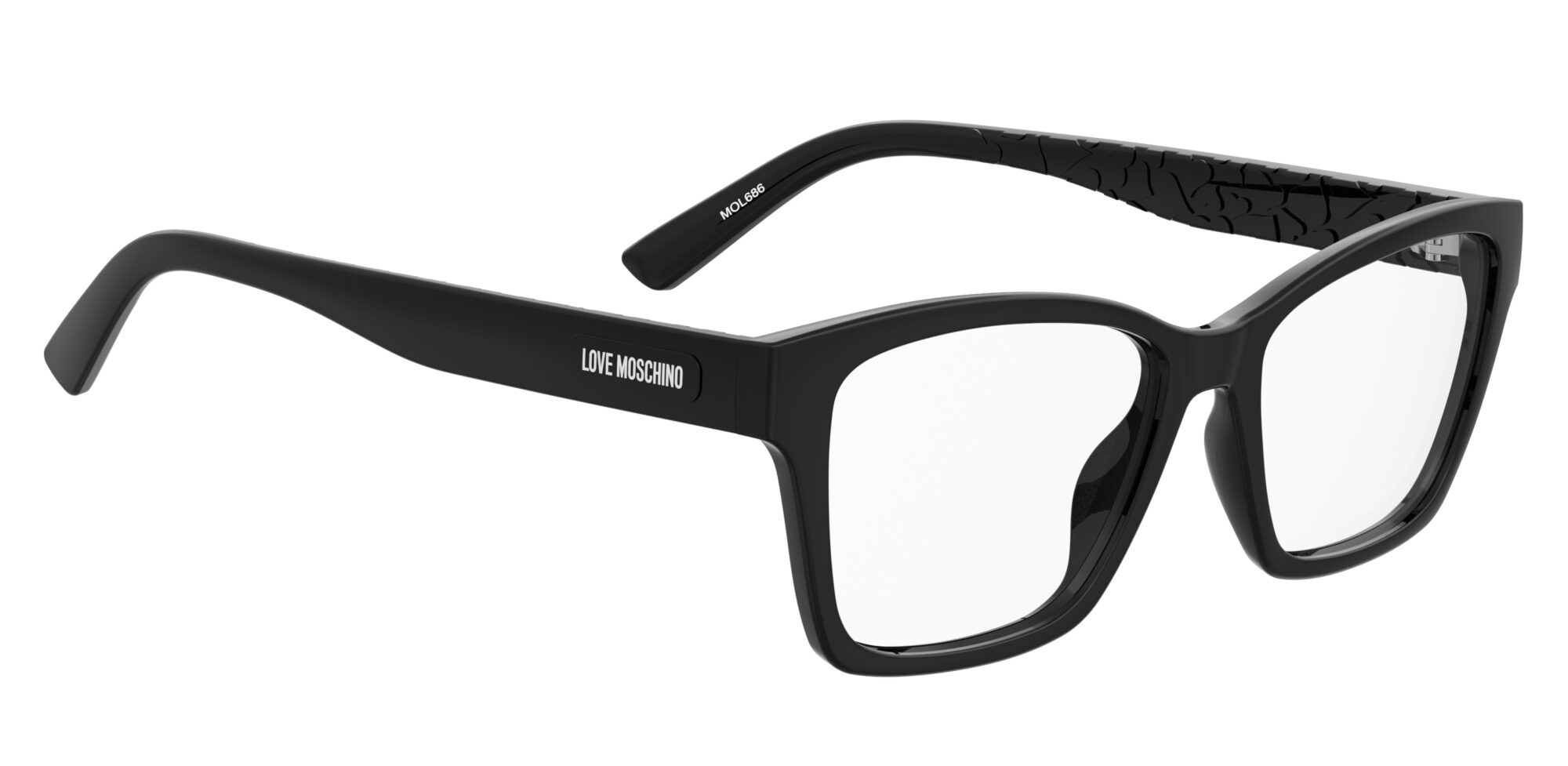 MOSCHINO LOVE - MOL686 BLACK 1 Occhiale MOSCHINO LOVE da Vista Donna 1