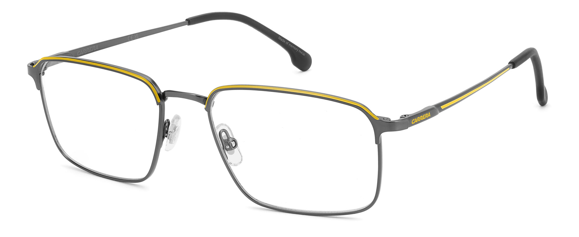 CARRERA - CARRERA 8927 MATTE DARK RUTHENIUM YELLOW 1 Occhiale CARRERA da Vista Uomo 1