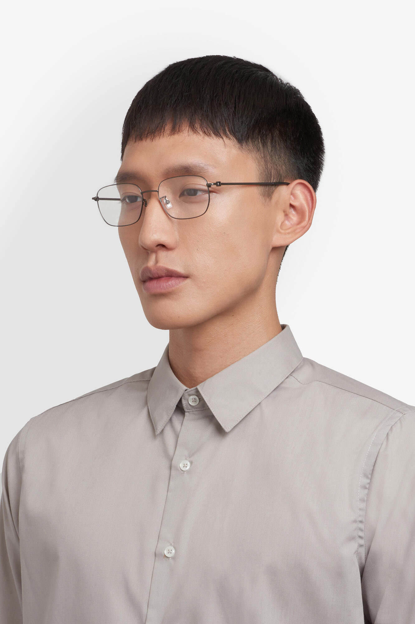 HUGO BOSS - BOSS 1875/F MATTE RUTHENIUM BLACK 1 Occhiale HUGO BOSS da Vista Uomo 1